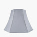 Marika Steel Grey Polysilk Bowed Shade