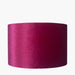 Solène Raspberry Velvet Cylinder Shade