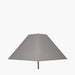 Klara Steel Grey Cotton Tapered Square Shade