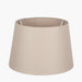 Eira Taupe Tapered Poly Cotton Shade- 35cm