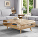 Monaco Coffee Table, Modern, Curved Oak