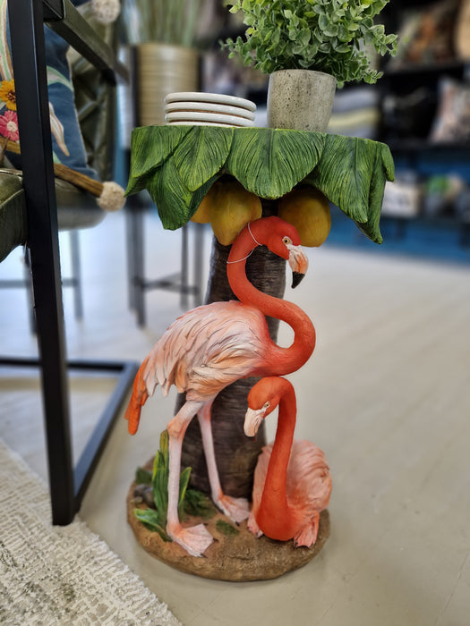 Flamingo on sale accent table