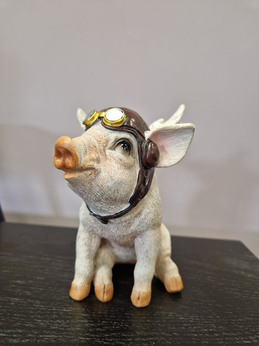 Sitting Piglet Pilot Figure