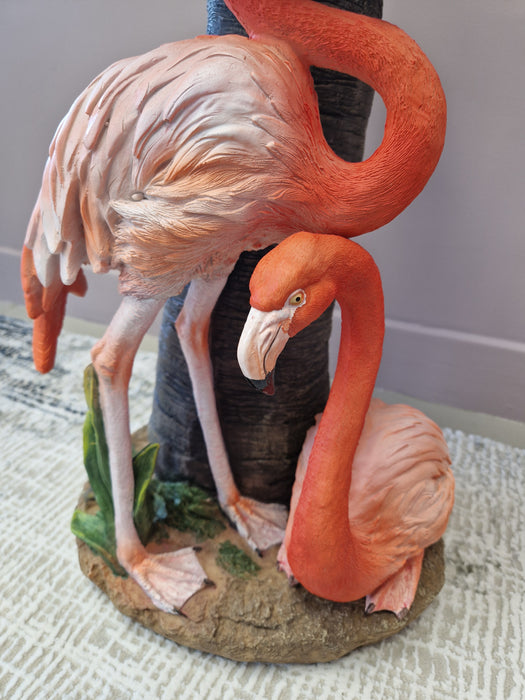 Flamingo Side Table, Resin, Round Top