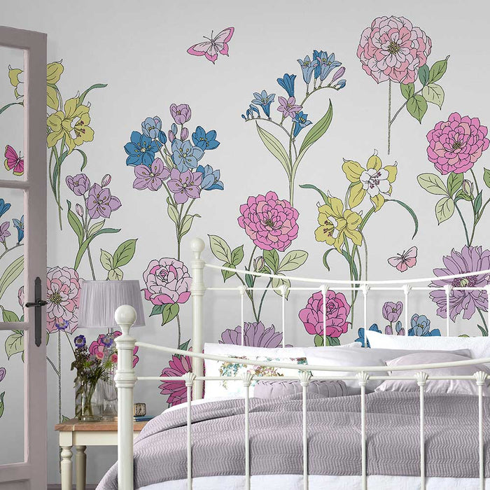 Laura Ashley Wallpaper - Gilly Mural