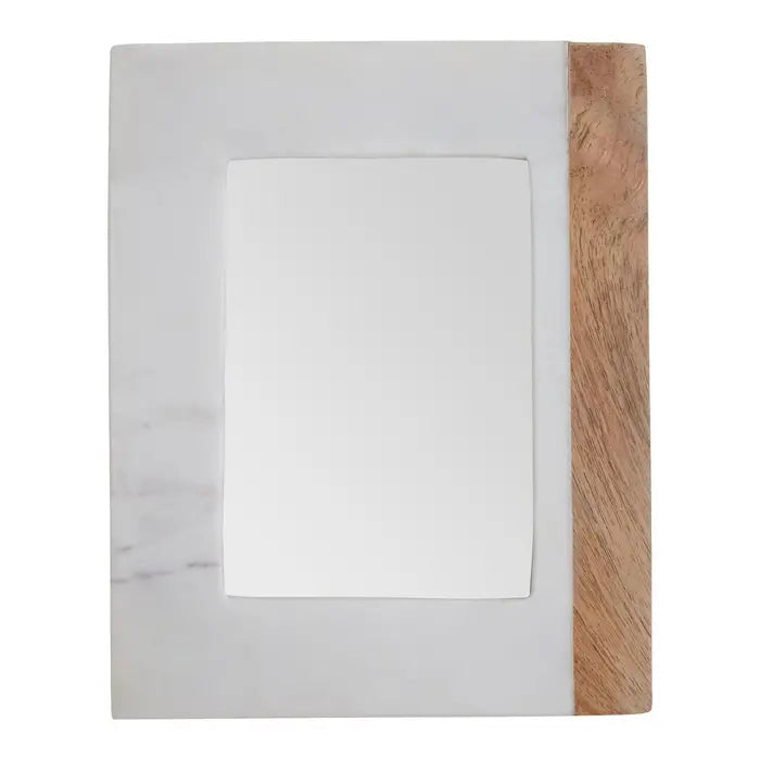 Sena Marble And Mango Wood Photo Frame