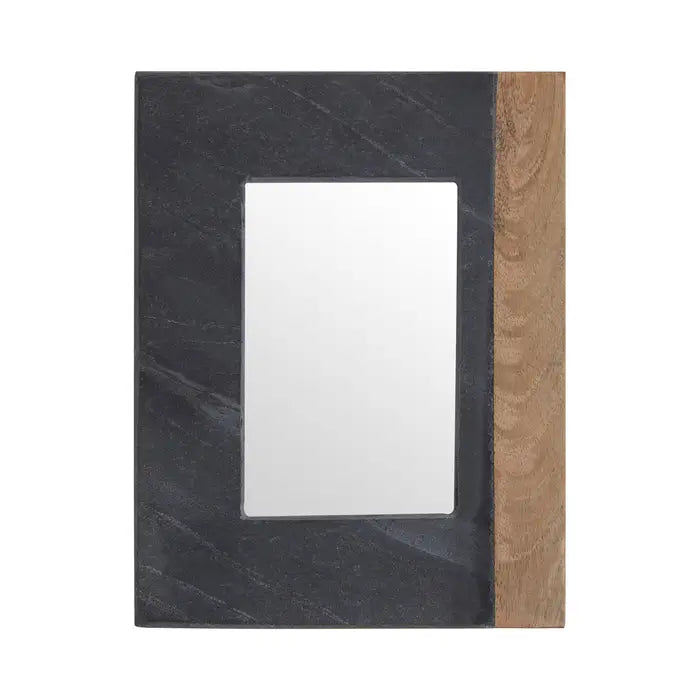 Kata Small Slate and Mango Wood Photo Frame