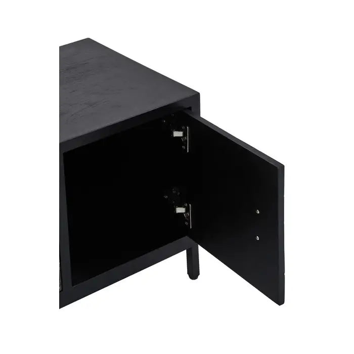 Lombok Black Frame Media Unit