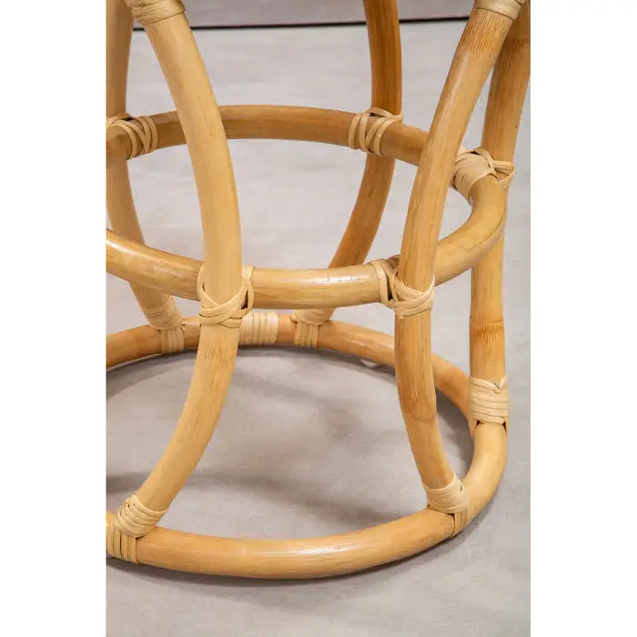 Mataram Natural Rattan Side Table