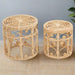 Mataram Rattan Side Table Set of Two