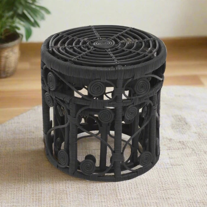 Mataram Rattan Side Table Set of Two