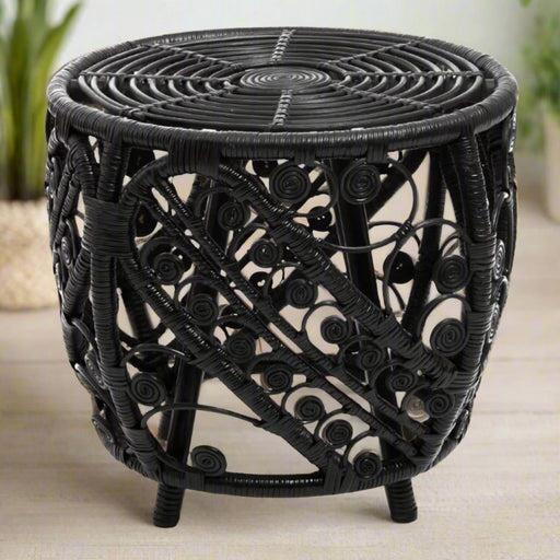 Mataram Rattan Side Table