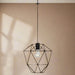 Triangular Cage Pendant Light