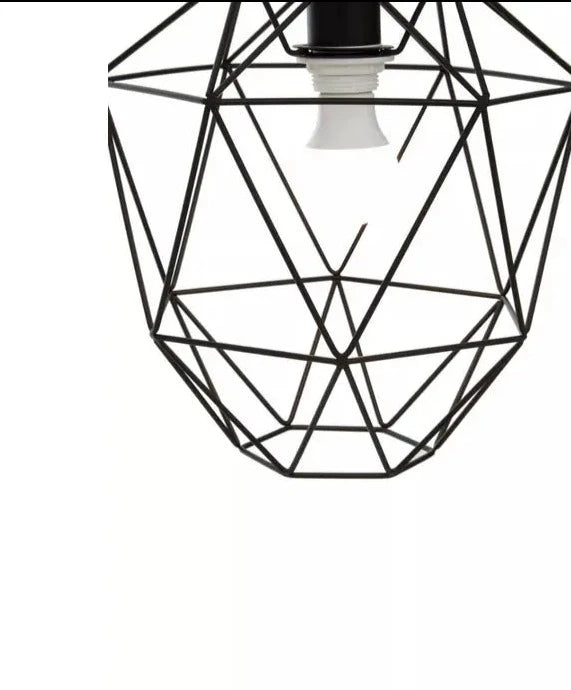 Triangular Cage Pendant Light