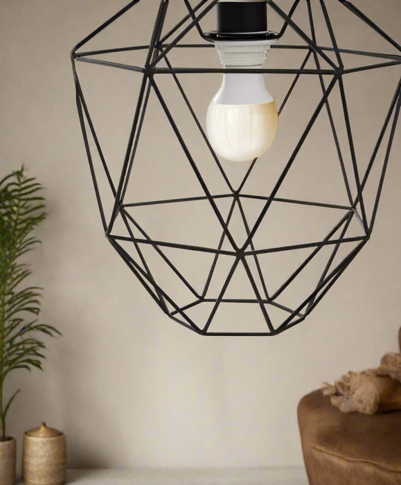 Triangular Cage Pendant Light