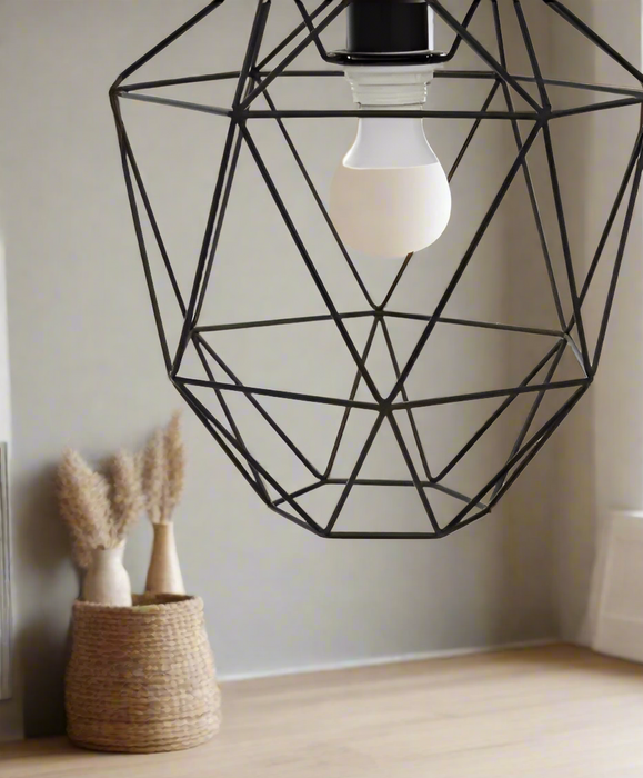 Triangular Cage Pendant Light