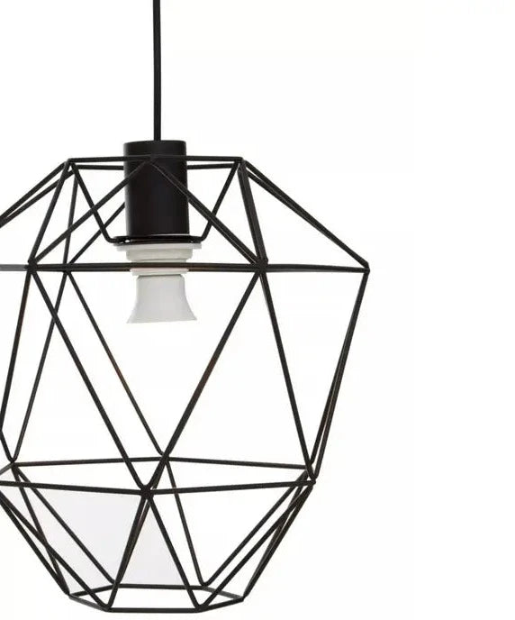 Triangular Cage Pendant Light