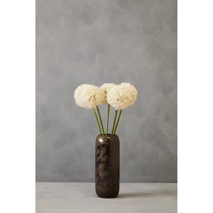 Artificial Fiori 72cm Allium Stem Ivory Flower