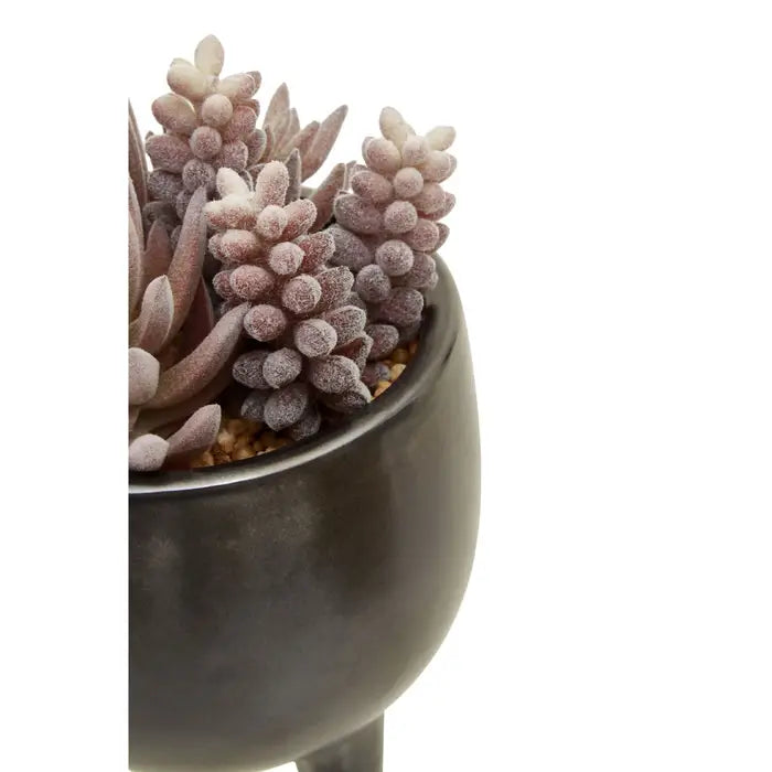 Artificial Fiori Mixed Succulents In Ceramic Pot