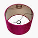 Solène Raspberry Velvet Cylinder Shade