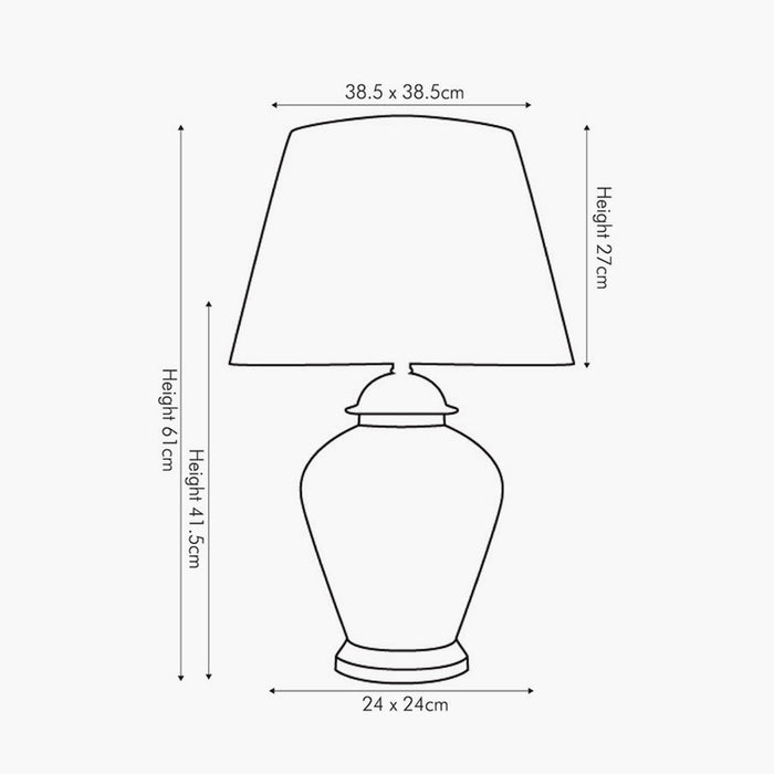 Papilion Ceramic Table Lamp with Butterfly Design