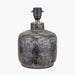 Vulcan Textured Volcanic Effect Grey Small Stoneware Table Lamp Base - 26cm