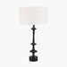 Emilio Matt Black Candlestick Table Lamp Base - 55cm