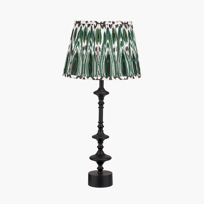 Emilio Matt Black Candlestick Table Lamp Base - 55cm ( Due Back In 15/10/2024 )