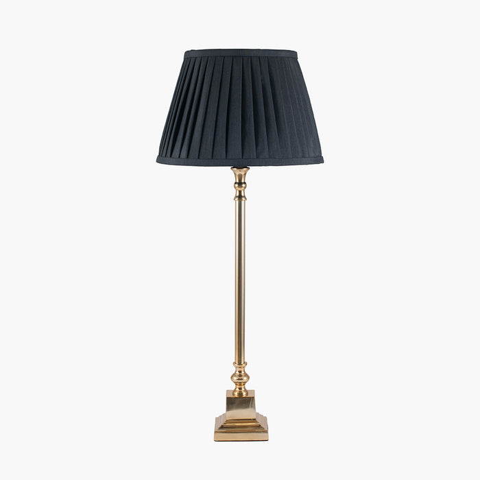 Claudius Gold Metal Stick Table Lamp ( Due Back In 05/11/24 )