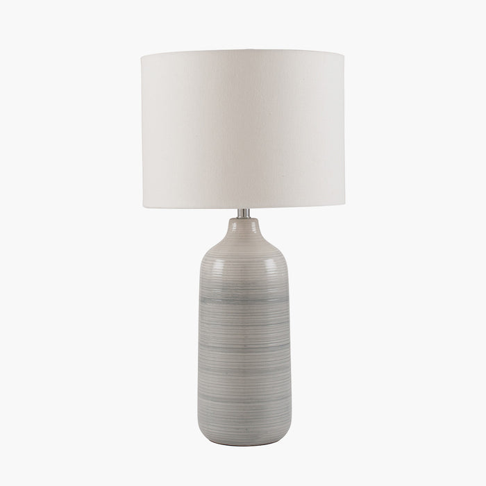 Venus Blue & Grey Ombre Ceramic Table Lamp