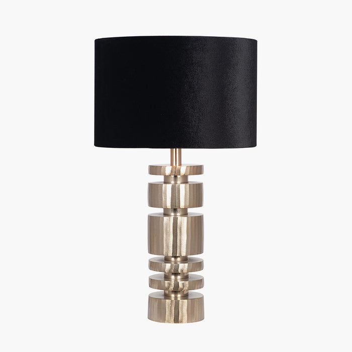 Architectural Lamp Base in Champagne Gold ( Due Back In 15/12/24 )