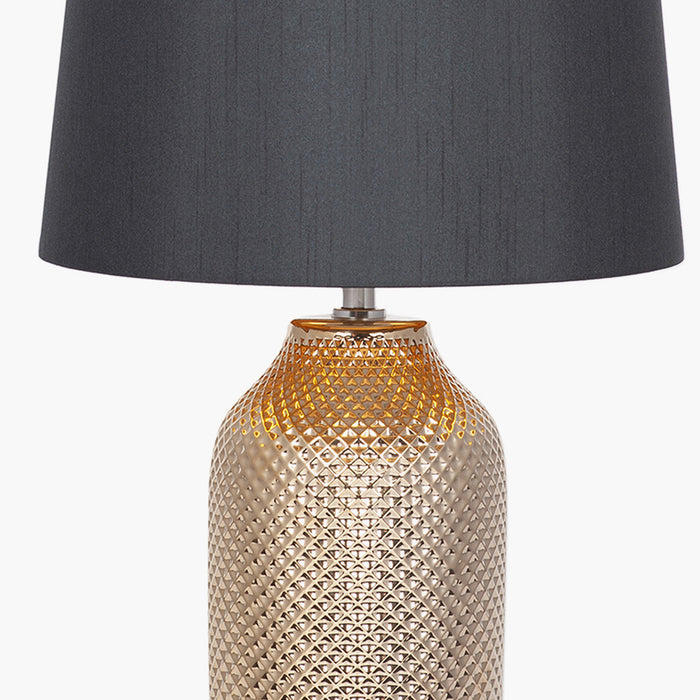 Nova Gold Textured Ceramic Table Lamp