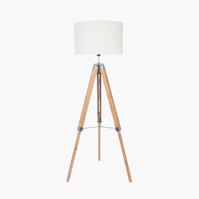 Sumba Bamboo Tripod Floor Lamp