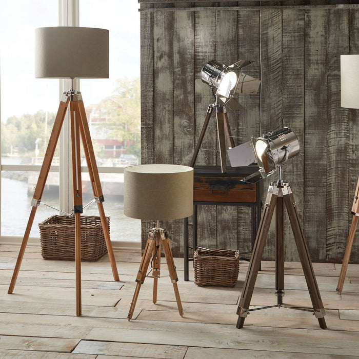 Sumba Bamboo Tripod Floor Lamp