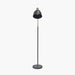 Augusto Black & Gold Task Floor Lamp with Moveable Head - 170cm