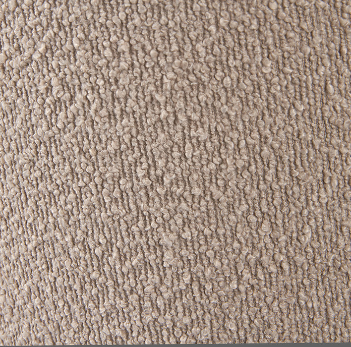 Rouen Taupe Boucle Cylinder Shade - 45cm