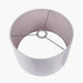 Katrine Light Grey Velvet Cylinder Shade