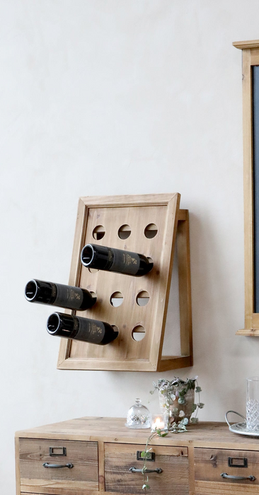 Wooden 12 Bottle Wine Rack