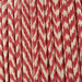 Isaline Red Chevron Mushroom Pleat Shade