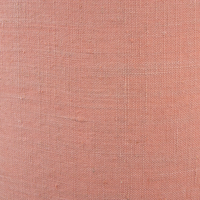 Aurélie Apricot Linen Cylinder Shade