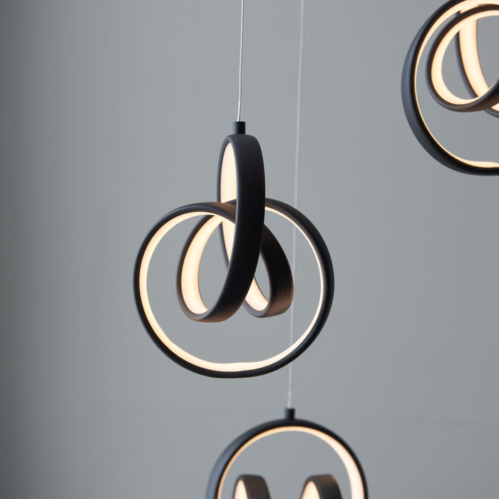 Cosma Matte Black Pendant Ceiling Light