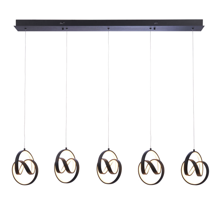 Cosma Matte Black Pendant Ceiling Light