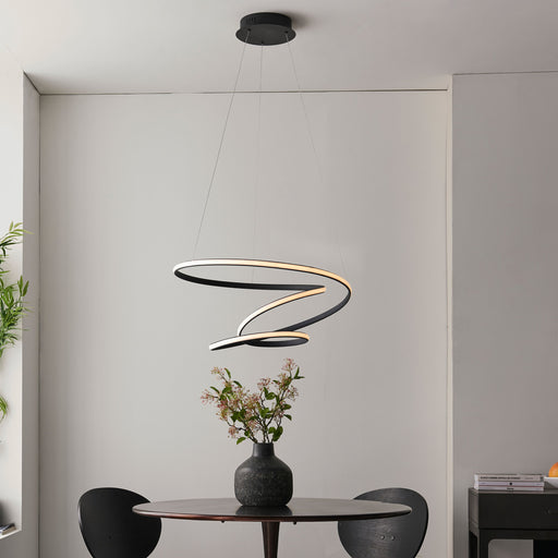 Dune Black LED Ceiling Light