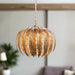 Delphine Gold Leaf Ceiling Light Pendant