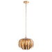 Delphine Gold Leaf Ceiling Light Pendant