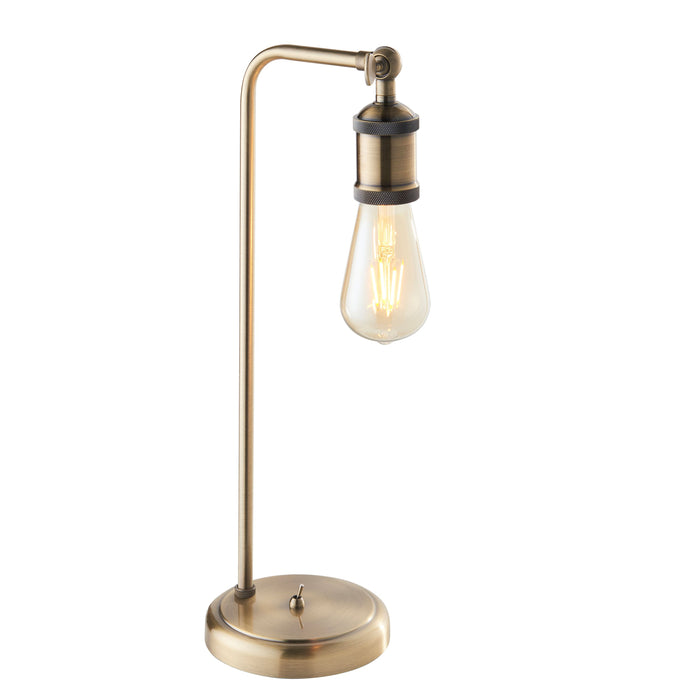 Hal Lamp in Antique Brass