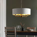 Highclere 8 Pendant Ceiling Light, Antique Brass