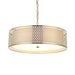 Cordero Gold & White Ceiling Pendant Light