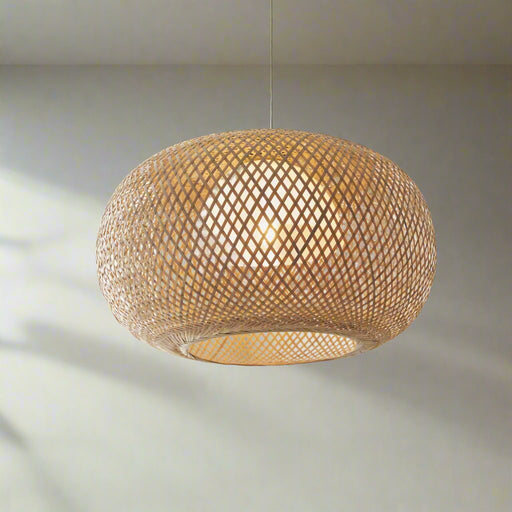 Bali Rattan Dome Ceiling Pendant Light