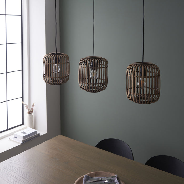 Mathias Pendant Trio Light Natural